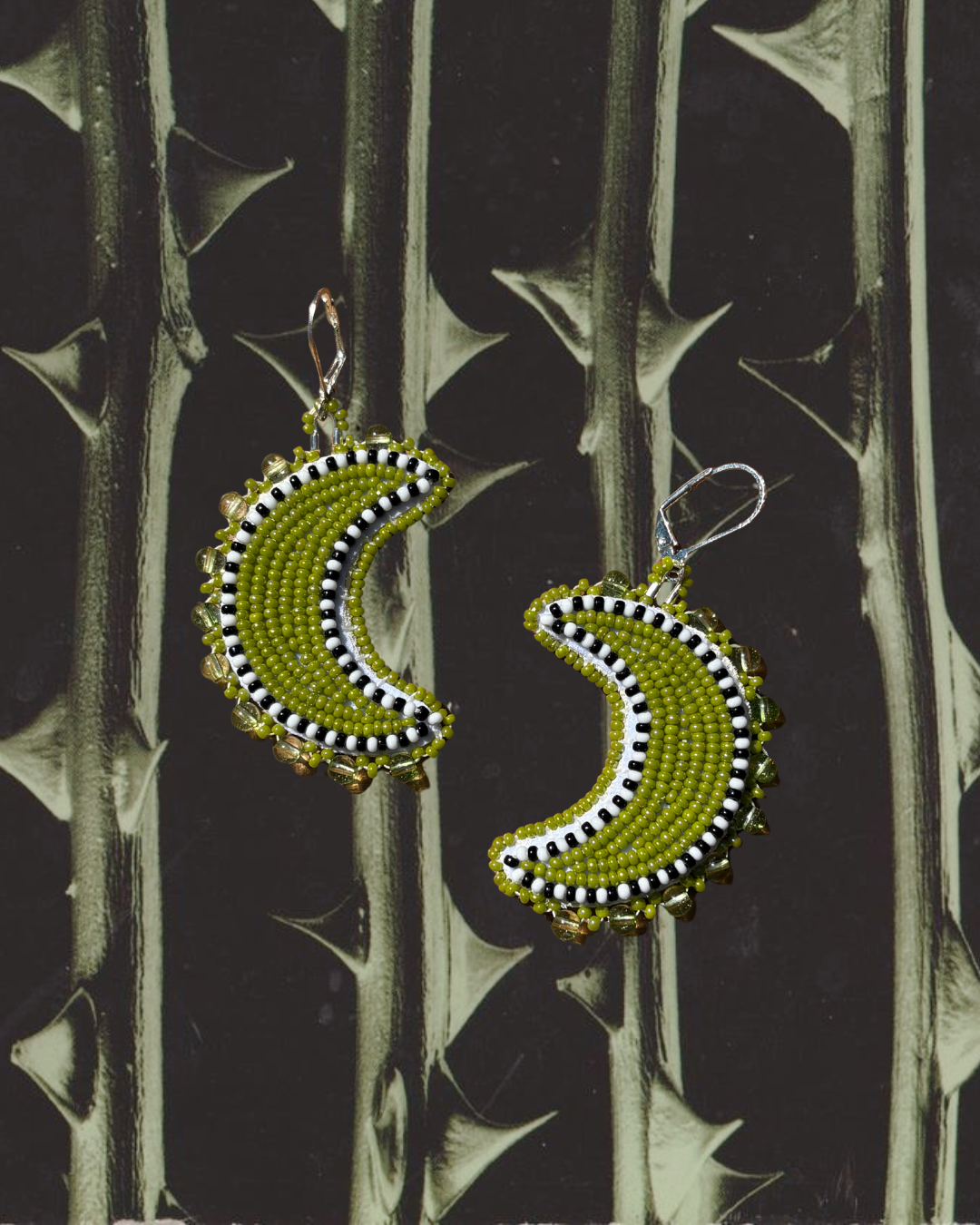 Venomous Moon Earrings