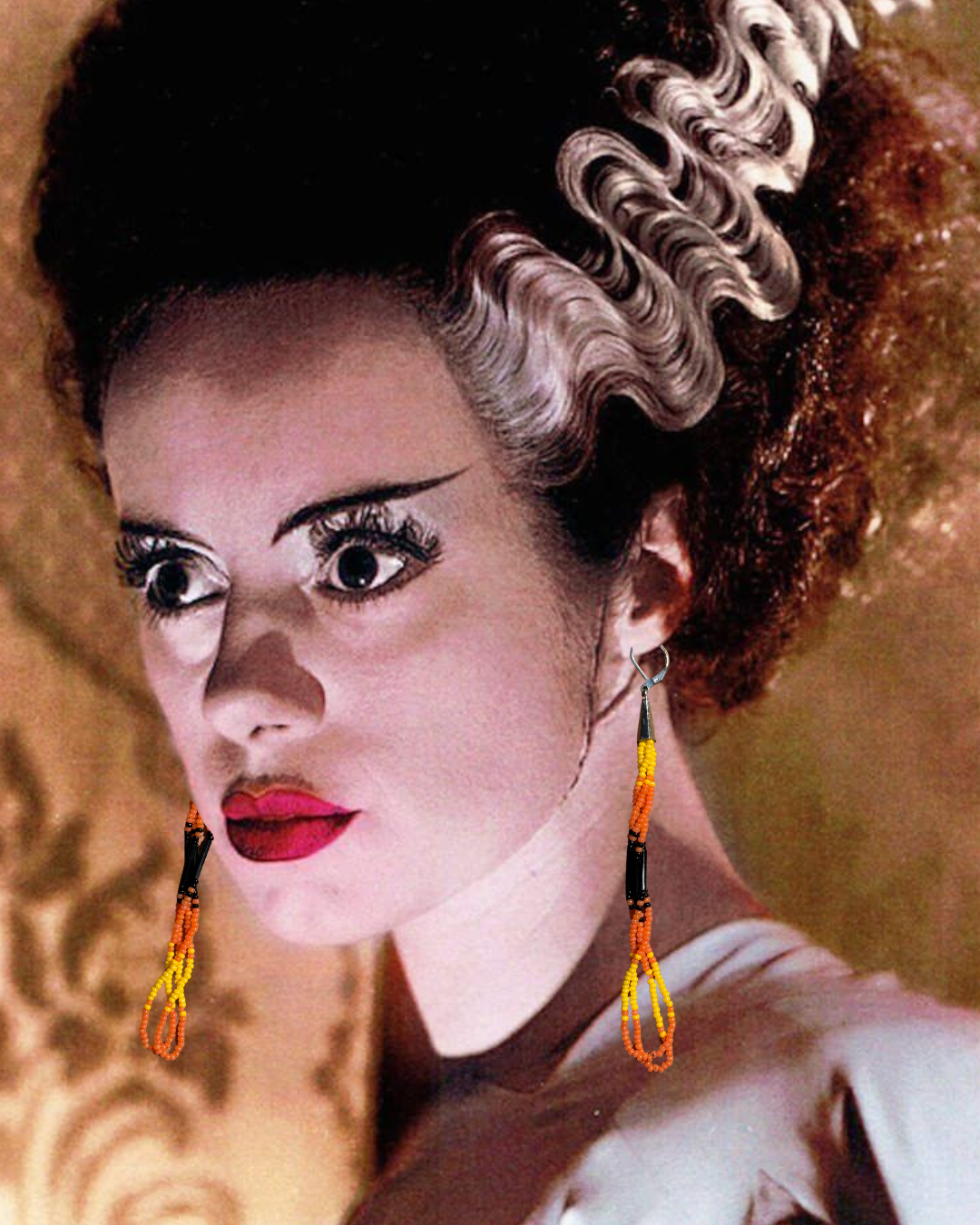 Pumpkin Vibes Dangle Earrings