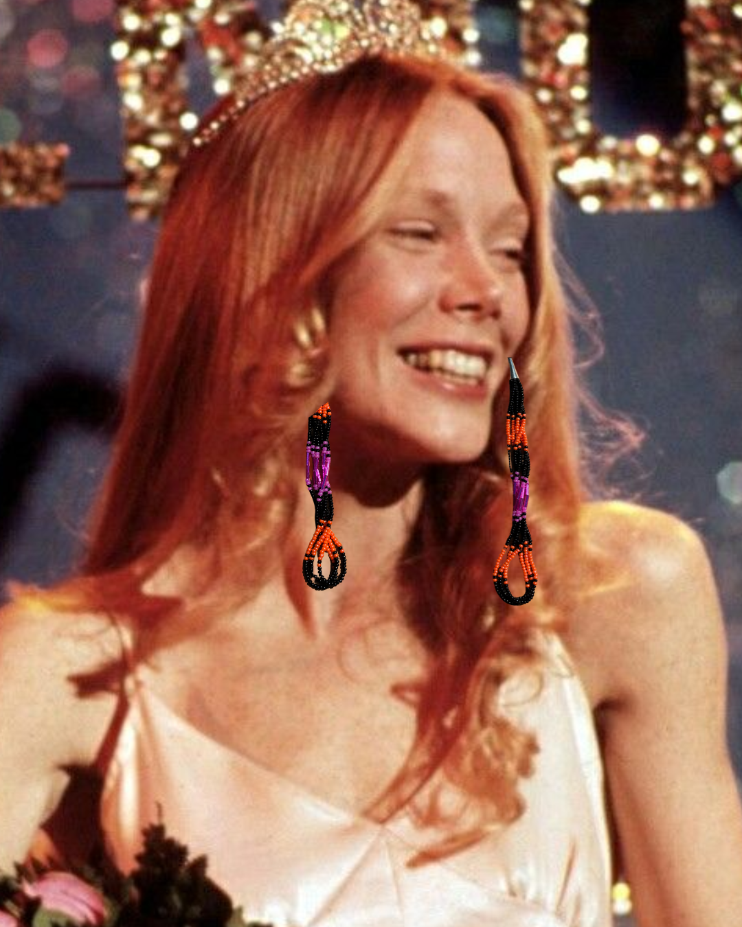 Witch's Blush Dangle Earrings