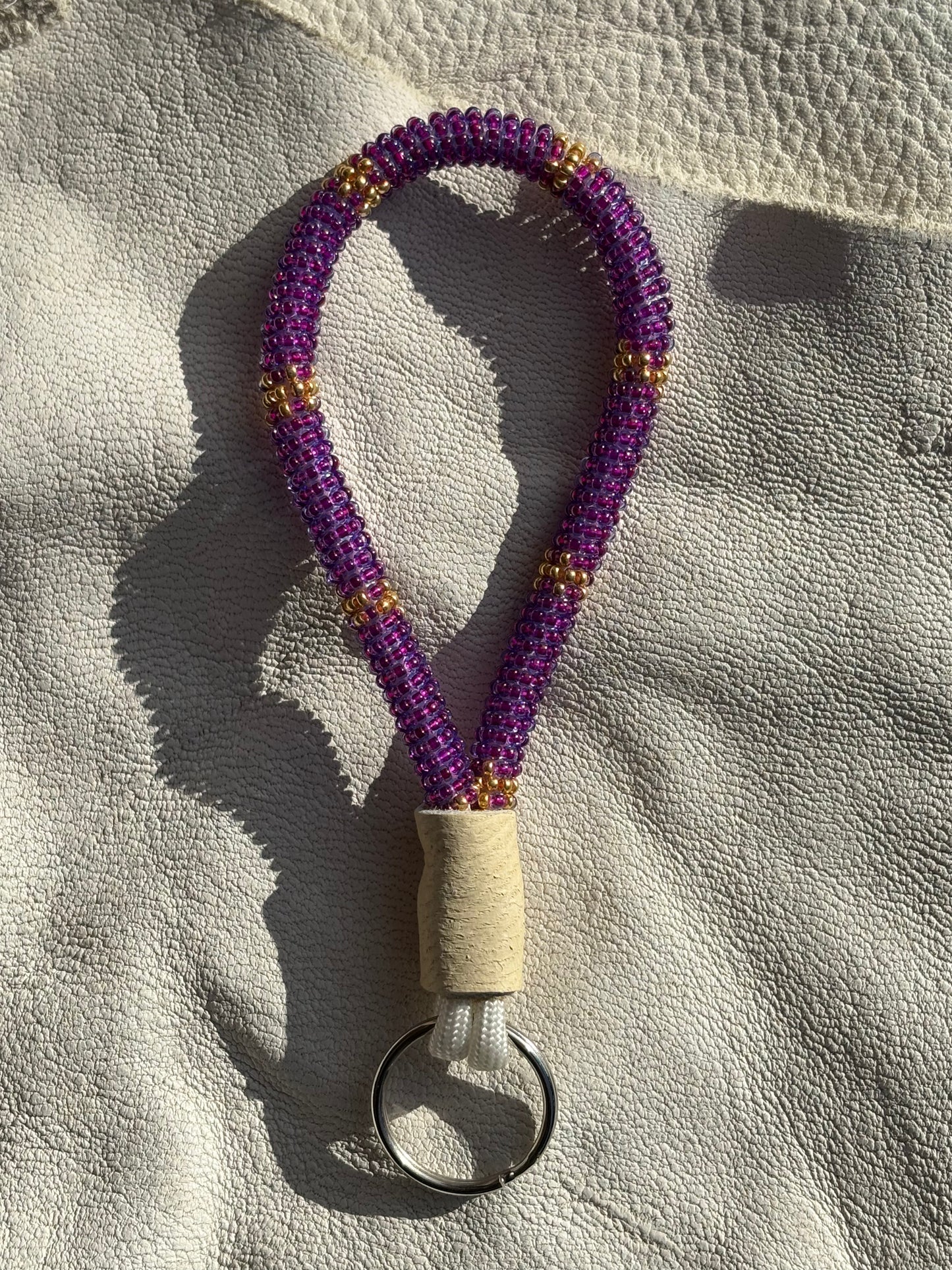 Purple Mini Keychain