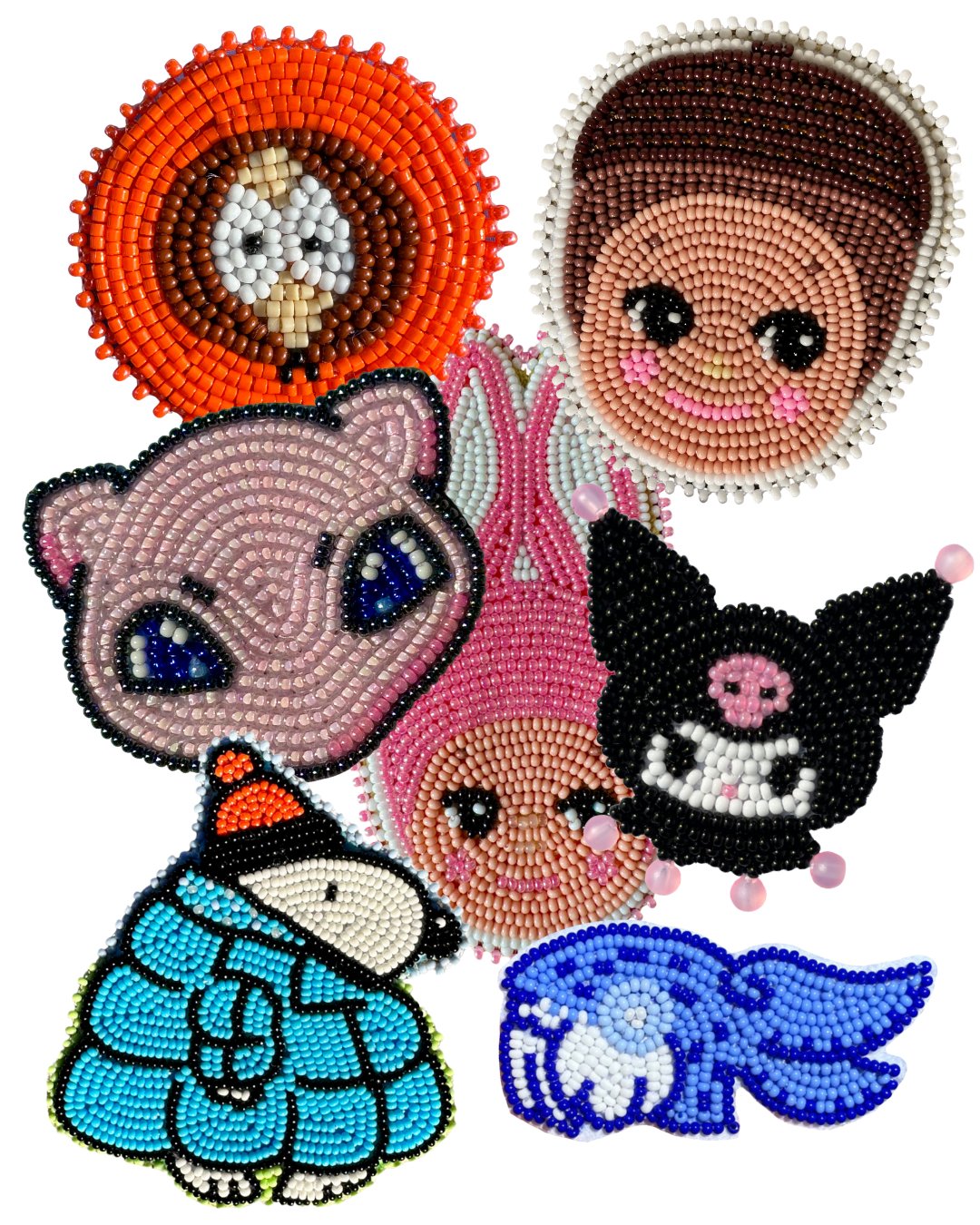 Beaded Stickers