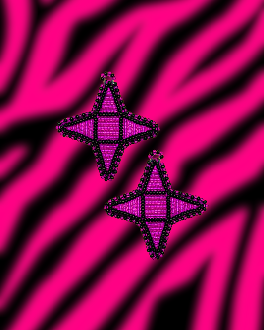 SCENE QUEEN STAR Drop Earrings