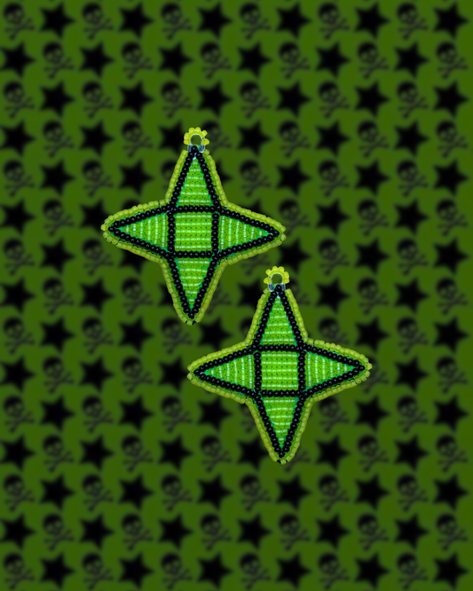 TOXIC STAR Drop Earrings