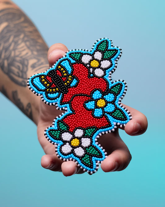 Hearts & Florals Pin