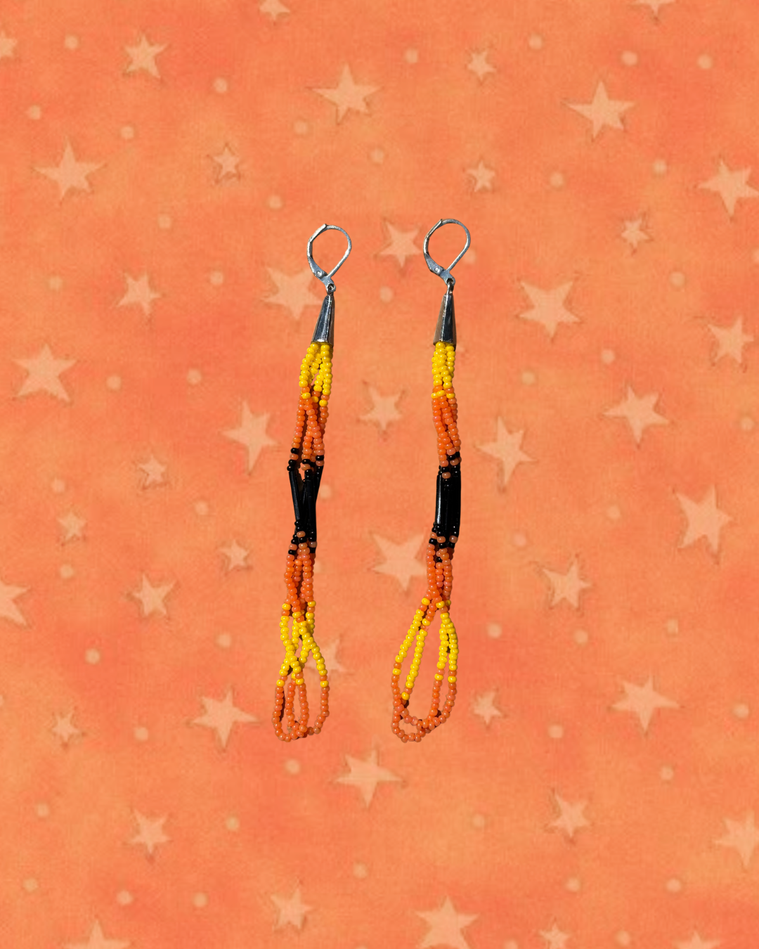 Pumpkin Vibes Dangle Earrings