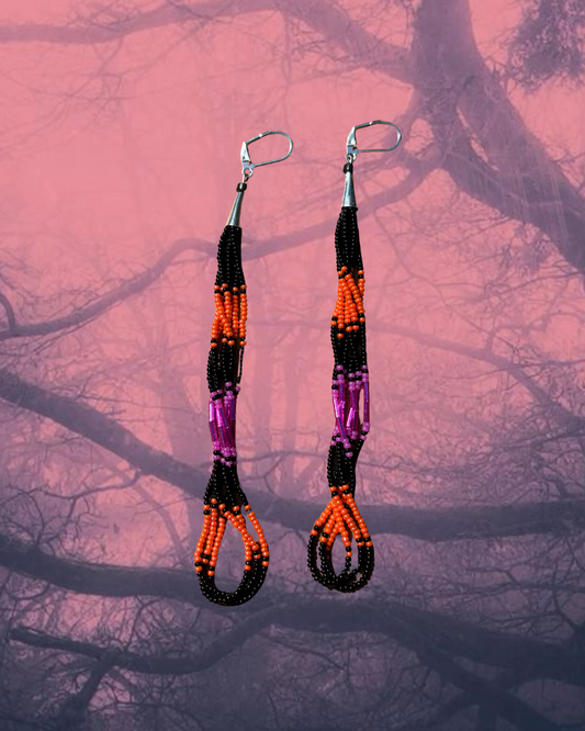 Witch's Blush Dangle Earrings