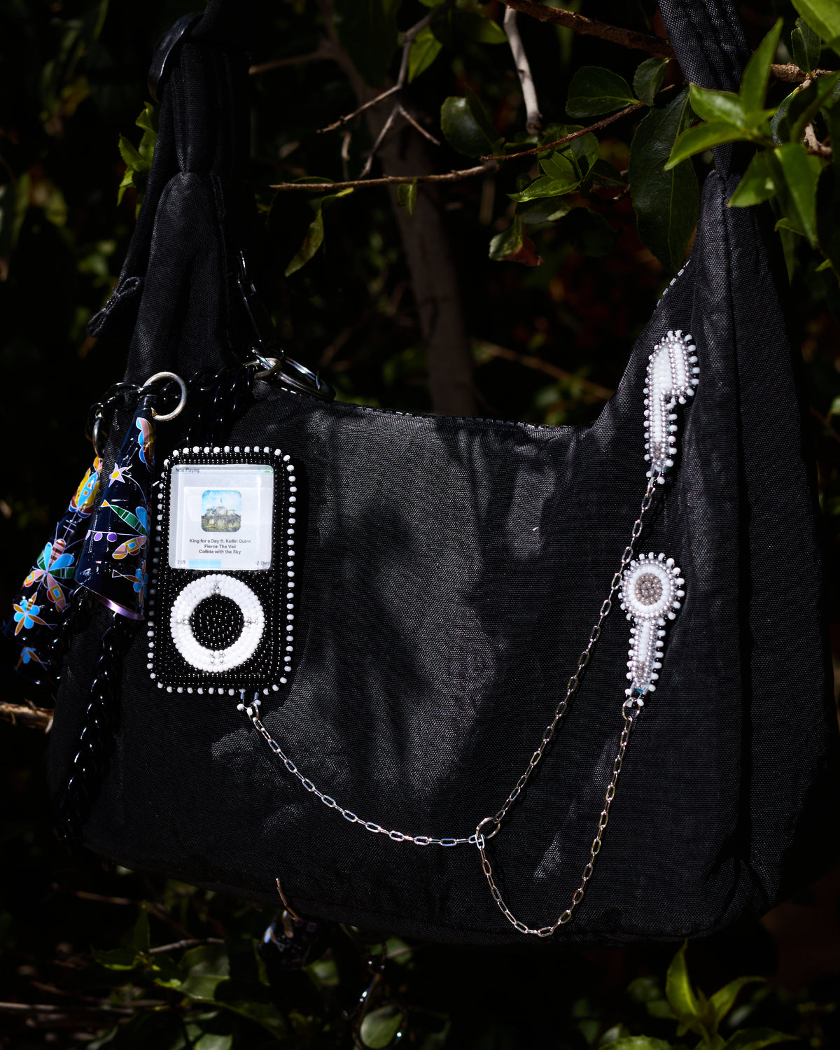 Custom Beaded MP3 with Screen Pin