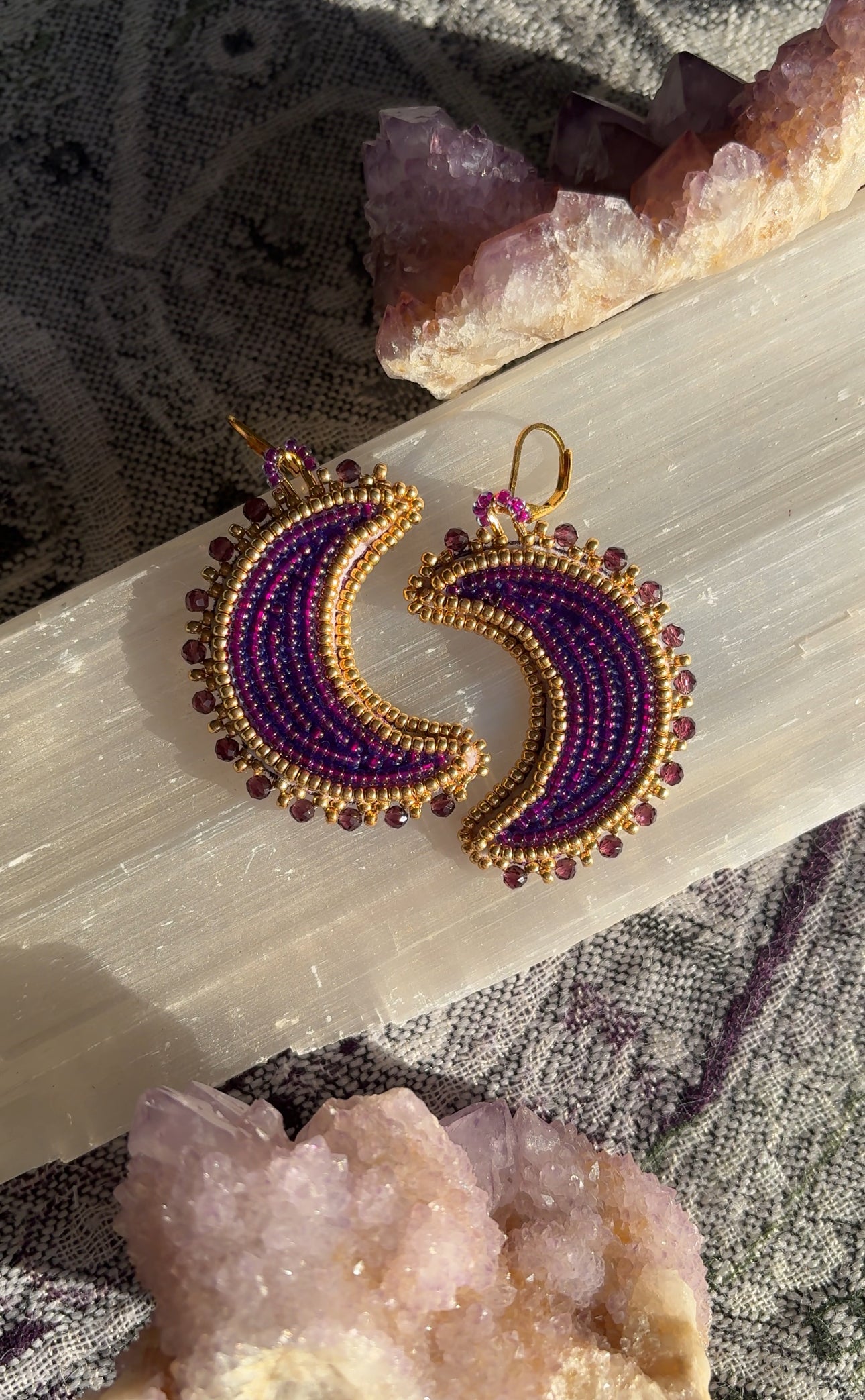 Custom Moon Earrings