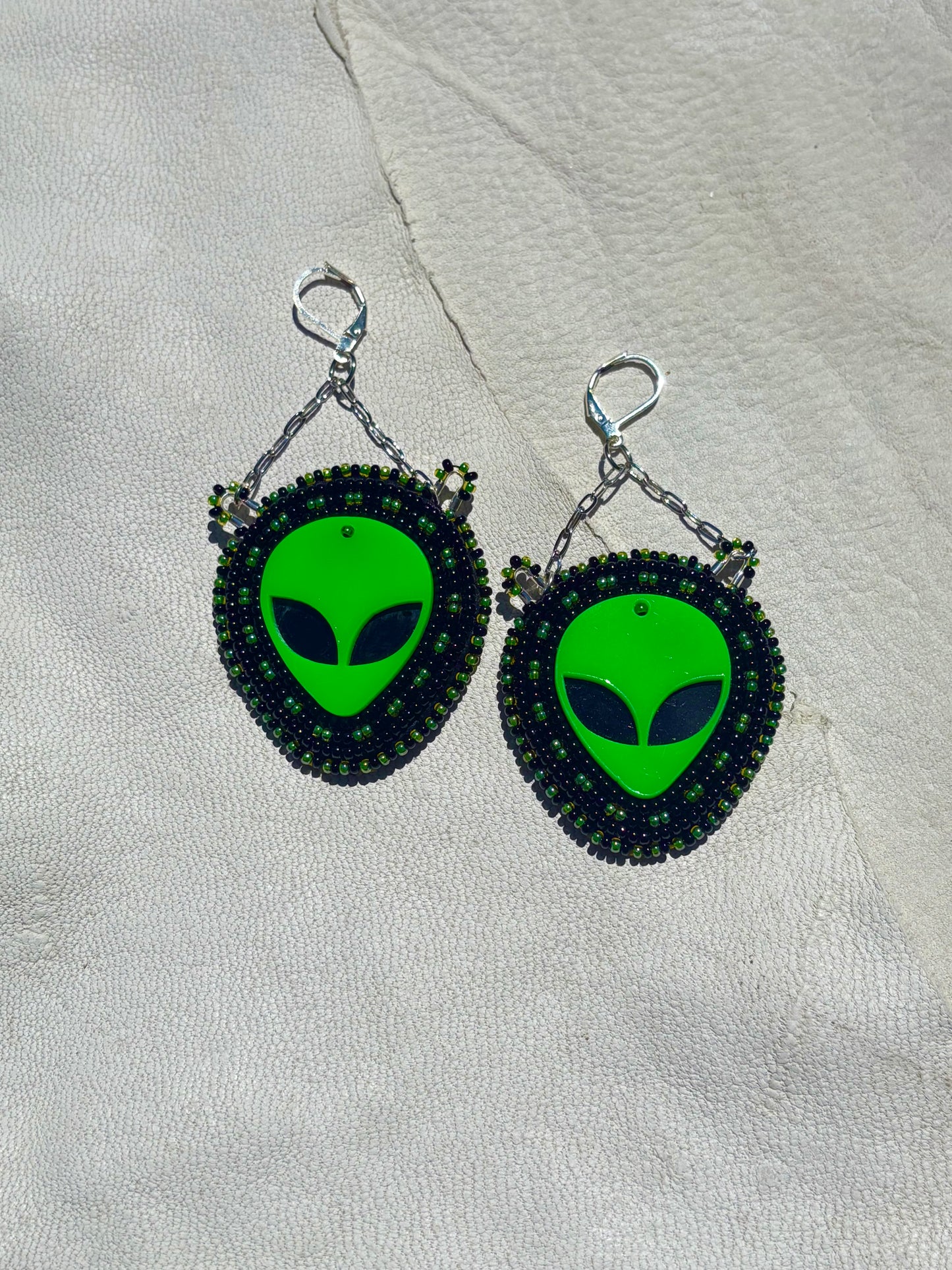 We Come in Peace Earrings