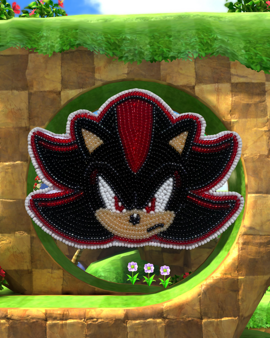 Beaded Cartoon Hedgehog